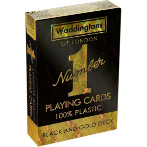 Гральні карти WADDINGTONS No. 1 Black and Gold