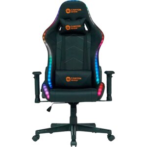 Крісло для геймерів CANYON Irida RGBCH03 RGB (CNS-RGBCH03) Чорний