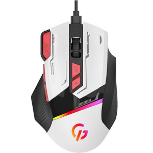 Ігрова миша GAMEPRO GM300W, Білий-чорний
