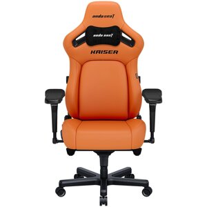 Крісло для геймерів ANDA SEAT Kaiser 4, XL Premium PVC, Помаранчевий