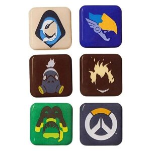 Набір магнітів OVERWATCH Set of 5 magnets series 5 (Овервотч)