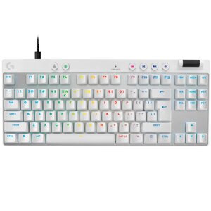 Ігрова клавіатура LOGITECH G PRO X TKL RAPID - LINEAR Біла