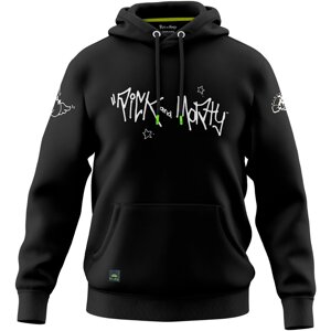 Худі RICK AND MORTY Graffiti (Рік і Морті) Чорний XXL