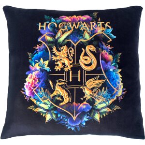 Подушка декоративна HARRY POTTER Collection квіти Гоґвардс, 38 см