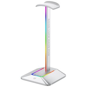 Тримач для гарнітури FRAGON Watchtower 2U RGB, (FGLHH22WTWTR2URGB) Срібний