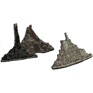 Набір пінів LORD OF THE RINGS Minas Tirith & Mount Doom (Володар перснів)