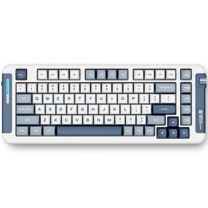 Ігрова клавіатура бездротова MCHOSE X75 Navy Blue Темно-синій