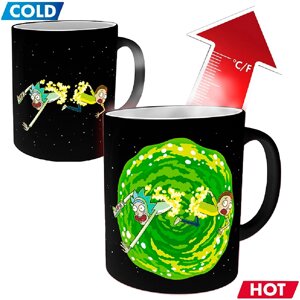 Чашка хамелеон RICK AND MORTY Portal (Рік і Морті)