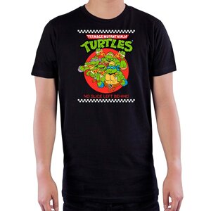 Футболка TMNT Pizza group (Черепашки-ніндзя), Чорний M