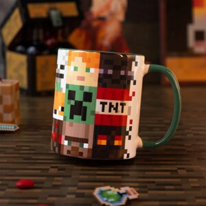 Чашка MINECRAFT Головні герої (Майнкрафт) 333 мл