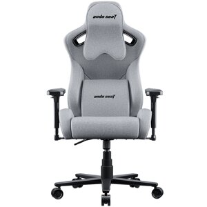 Крісло для геймерів ANDA SEAT Kaiser Frontier XL Grey fabric (AD12YXL-17-G-F) Сірий