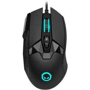 Ігрова миша LORGAR Stricter 579 RGB LCD Wired USB Black (LRG-GMS579) Чорний