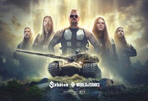 Пазл WORLD OF TANKS Sabaton Limited Edition Band 1000 pieces (ВоТ Сабатон)