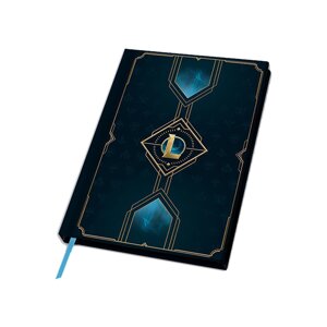 Записна книжка LEAGUE OF LEGENDS Hexteck Logo (Ліга легенд) 21,7 см х 15,5 см