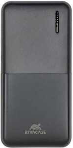 Портативний зарядний пристрій RIVACASE Rivapower 20000 mAh QC/PD 18 Вт Black (VA2571)