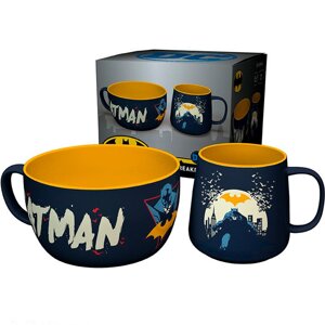 Набір посуду DC COMICS Чашка та Піала (Бетмен) 850, 385 мл