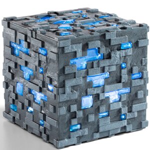 Атрибут з гри MINECRAFT Diamond ore (Майнкрафт) 10 см