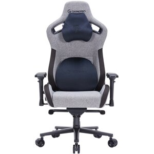 Крісло для геймерів GAMEPRO GC900DB Size XL Fabric, Темно-сірий