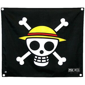 Прапор ONE PIECE Skull - Luffy (Ван піс) 50 х 60 см