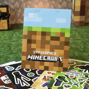 Наклейки MINECRAFT