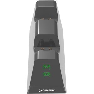 Зарядна станція GAMEPRO DualSense PS5 CHS420B для геймпадів, Чорний