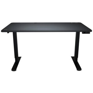Геймерський стіл COUGAR Royal 150 Black з електричним регулюванням висоти, Чорний