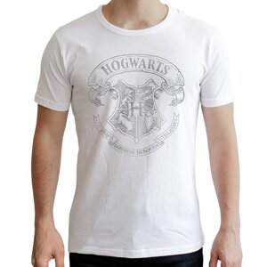 Футболка HARRY POTTER Hogwarts (Гаррі Поттер) для чоловіків біла