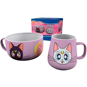 Набір посуду SAILOR MOON Luna and Artemis чашка та піала