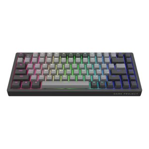 Ігрова клавіатура DARK PROJECT KD83A Gateron Cap Teal ENG/UA (KB-GCT-871-100004)