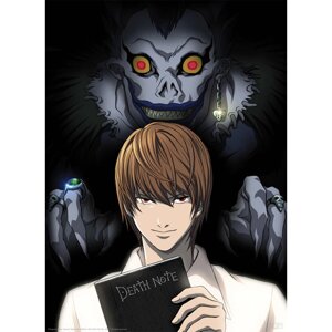 Постер DEATH NOTE Light and Ryuk (Зошит смерті)
