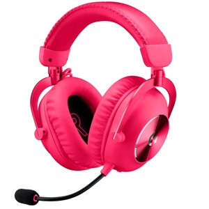Ігрова гарнітура бездротова LOGITECH G Pro X 2 Lightspeed (L981-001275) Пурпуровий