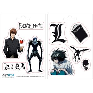 Наклейки DEATH NOTE Icons 2 листа (Зошит смерті)