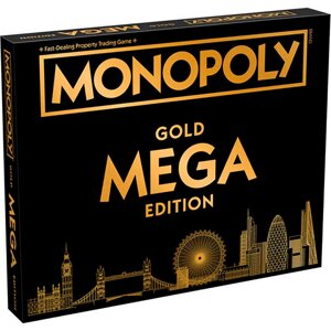 Настільна гра MONOPOLY Mega Gold - UK