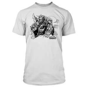 Футболка WORLD OF WARCRAFT The Beastmaster (Варкрафт) Білий