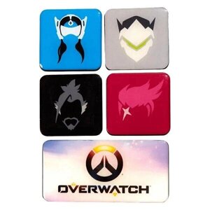 Набір магнітів OVERWATCH Set of 5 magnets series 3 (Овервотч)