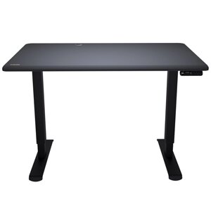 Геймерський стіл COUGAR Royal 120 PURE Black з електричним регулюванням висоти, Чорний