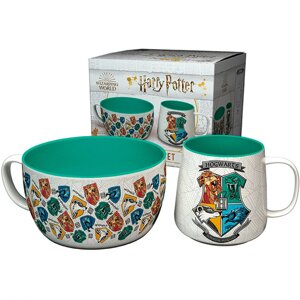 Набір посуду HARRY POTTER Emblems Чашка та Піала (Гаррі Поттер) 850, 385 мл