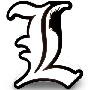 Лампа DEATH NOTE "L" (Зошит смерті)