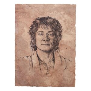 Постер LORD OF THE RINGS Portrait of Bilbo Baggins (Володар перснів)