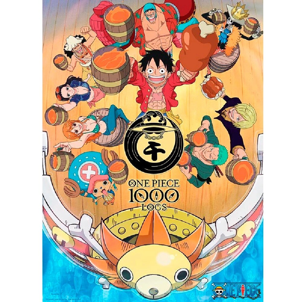 Постер ONE PIECE 1000 Logs Cheers (Ван піс) від компанії FragStore - фото 1