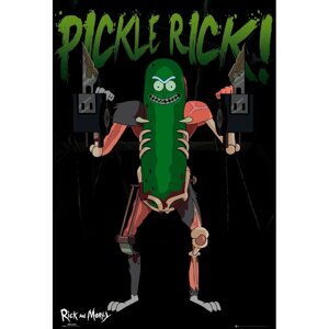 Постер RICK AND MORTY pickle rick (рік і морті)