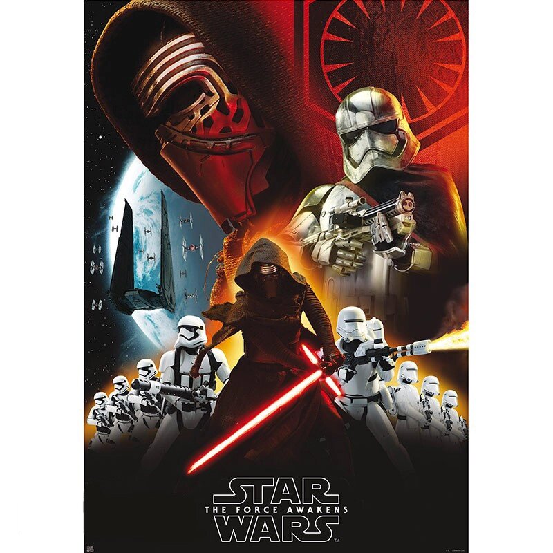 Постер STAR WARS First Order Group (Перший Порядок) 98x68 см 98x68 від компанії FragStore - фото 1