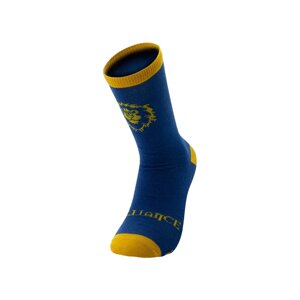 Шкарпетки WORLD OF WARCRAFT Blue & Yellow - Alliance (Варкрафт Ал'янс) Блакитно-жовтий