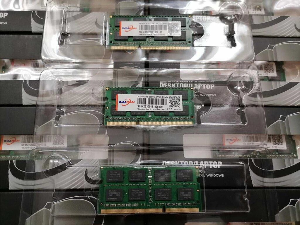 4Gb DDR3 1333/1600 оперативна пам'ять ОЗУ RAM, НОВІ, ГАРАНТІЯ від компанії K V I T K A - фото 1