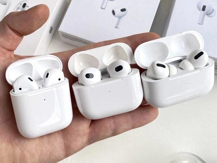 AirPods Pro 2 3 прошки блютуз навушники бездротові навушники від компанії K V I T K A - фото 1