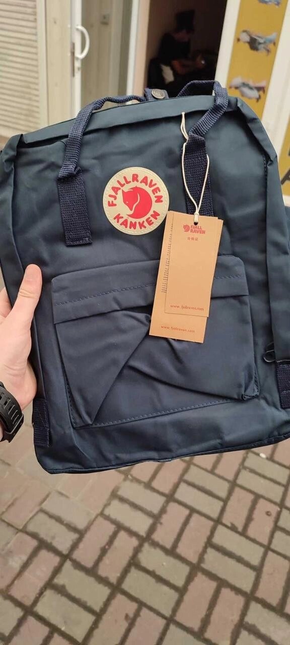 АКЦІЯ! Рюкзак 16 л Fjallraven Kanken Classic (жіночий, чоловічий) Канкен від компанії K V I T K A - фото 1