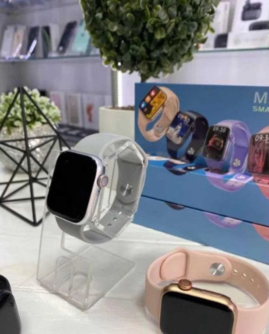 Акція!! Smart Watch M16 mini Apple 38mm колір Срібло коп від компанії K V I T K A - фото 1