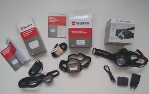 Акумуляторний налобний ліхтар Wurth Ergopower Sensor/Led Lenser H7r2