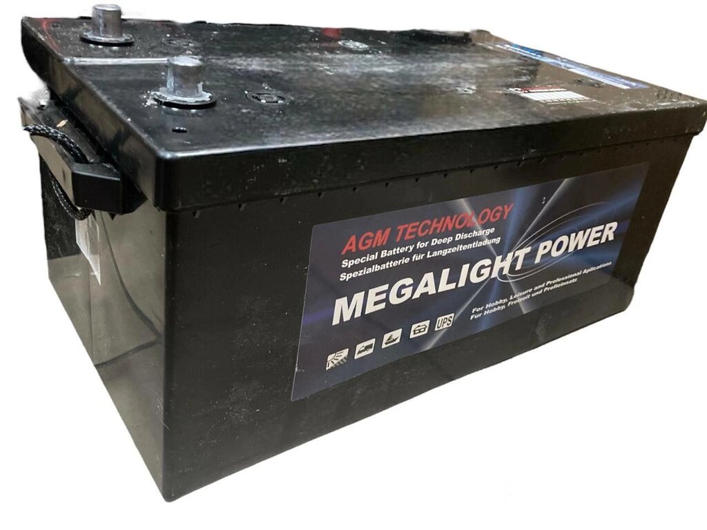 Акумулятор гелевий Megalight Power 230 Ah 12V від компанії K V I T K A - фото 1
