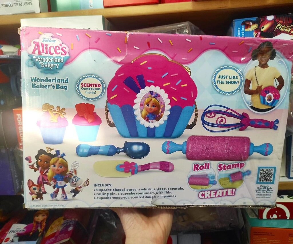 Alices wonderland дитячій набір посуду пекарня Disney Аліса від компанії K V I T K A - фото 1